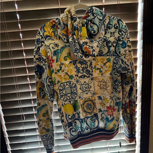 Colorful Patterned Men's Sweater - Picture 2 of 2